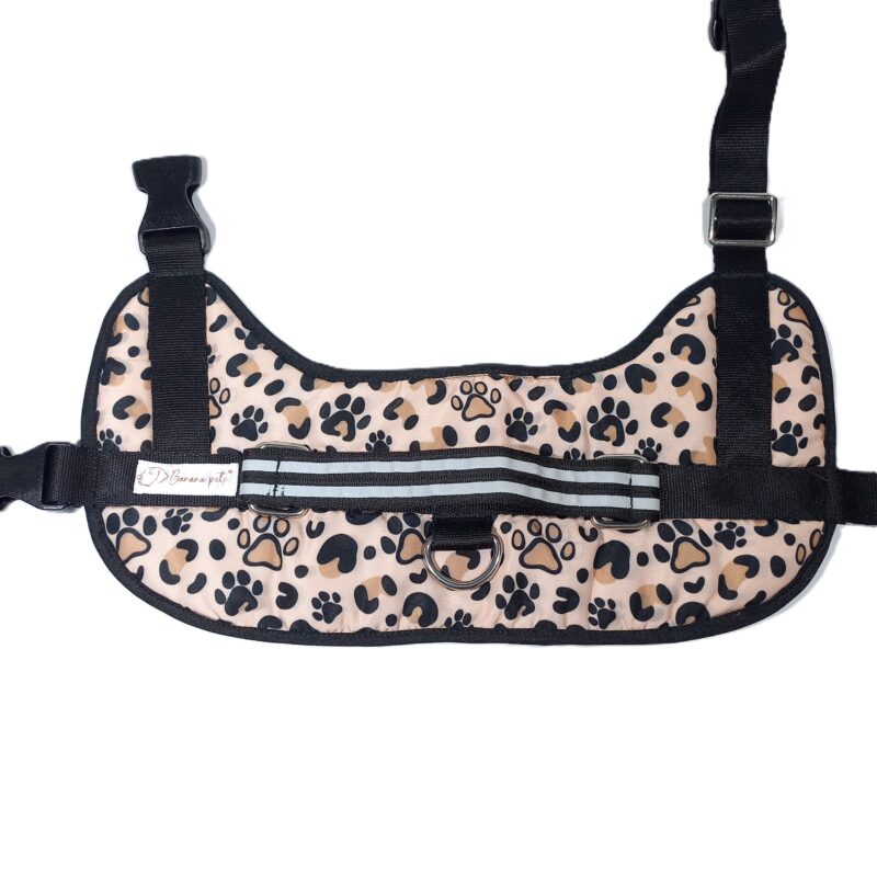 Arnés Acolchado Leopardo