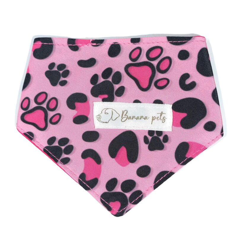 Pañoleta Leopardo Rosado